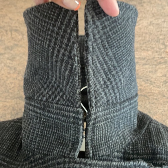 Mackage Nori Grey Plaid Wool Long Warm Coat - Picture 17 of 17